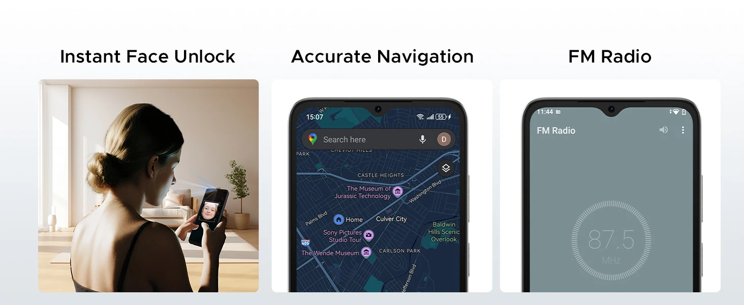 Face ID GPS Radio FM
