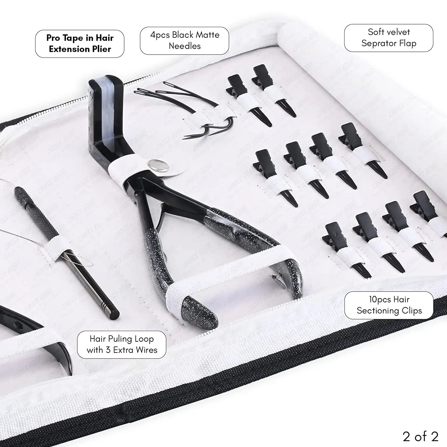 Professional Tape In Hair Extension & Microlinks Hair Extensions Tools