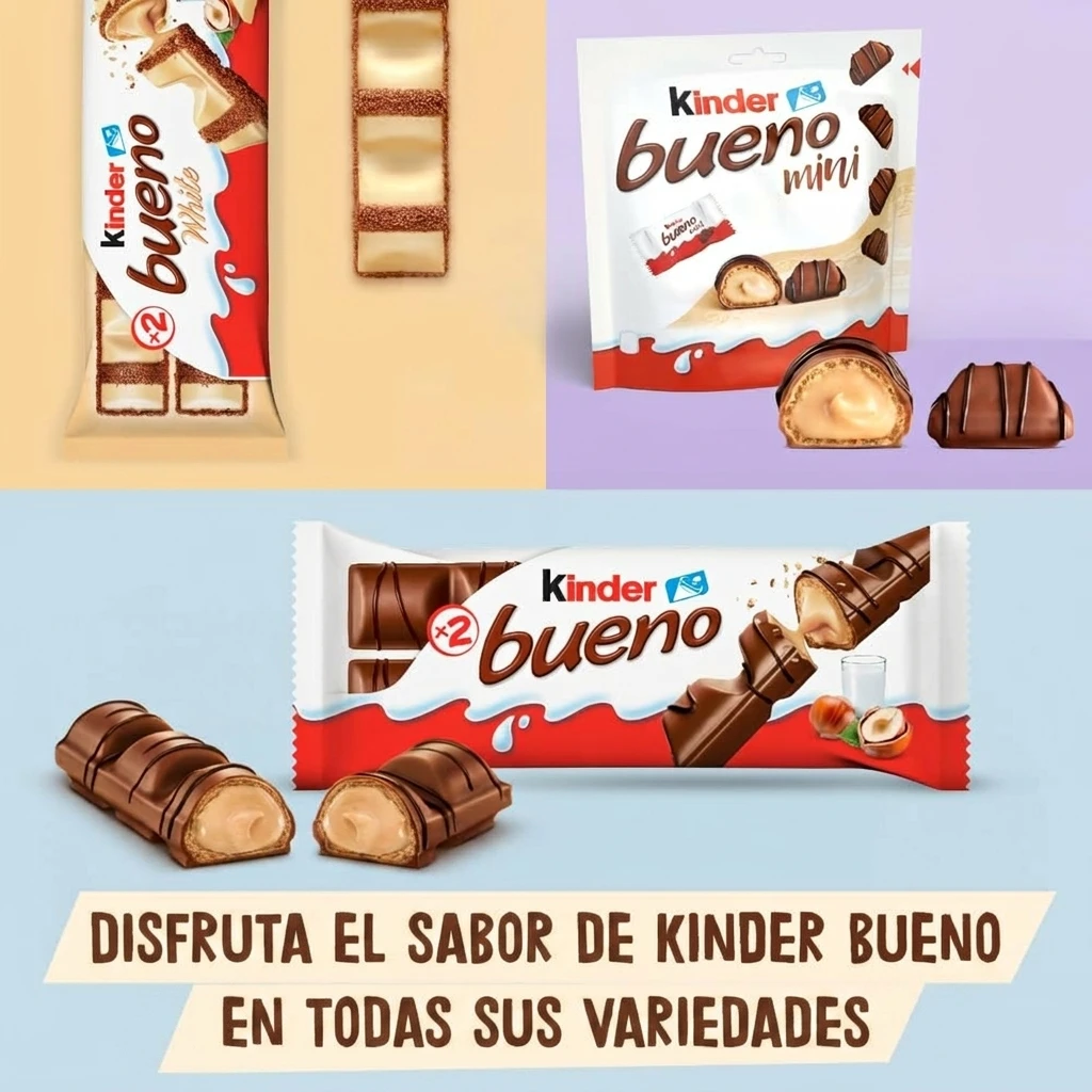 Variedades Kinder Bueno