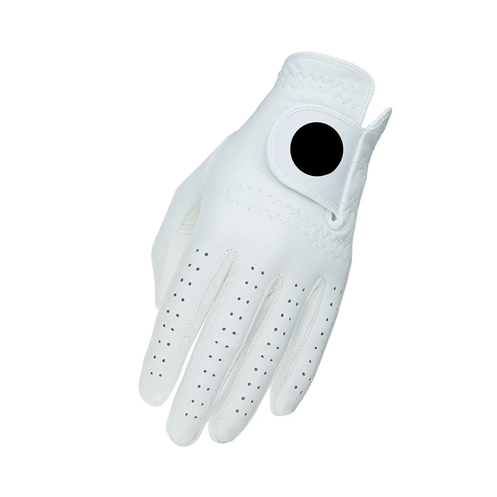 White Cabretta Cabretta Leather Golf Glove Cabretta Leather Wholesale