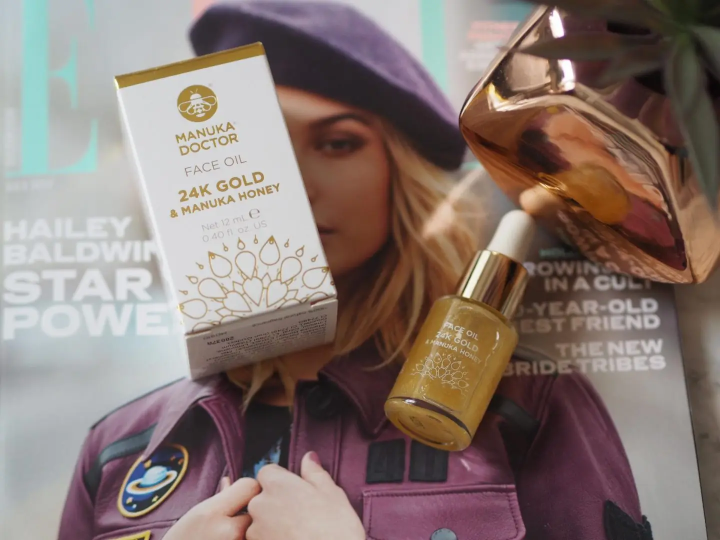 Manuka Doctor 24k Gold & Manuka Honey Face Oil,Best Facial Oil For Dull