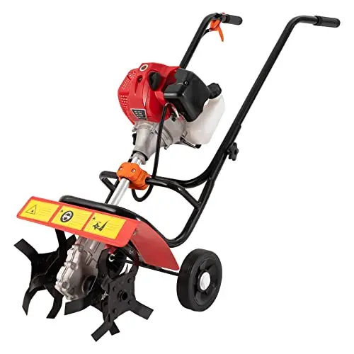 52cc 2 Stroke Commercial Tiller Gas Powered Tiller