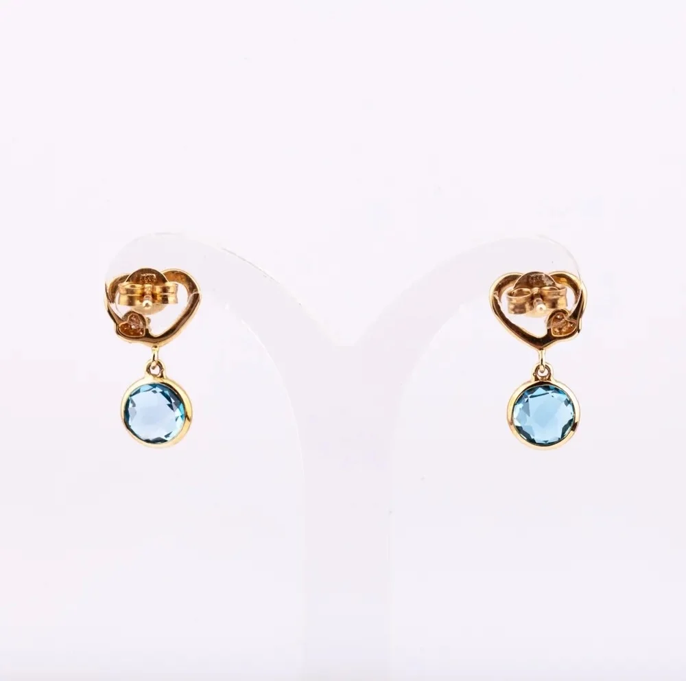 High Quality 2024 Design 14k Gold Plated Silver 925 Earring With ...