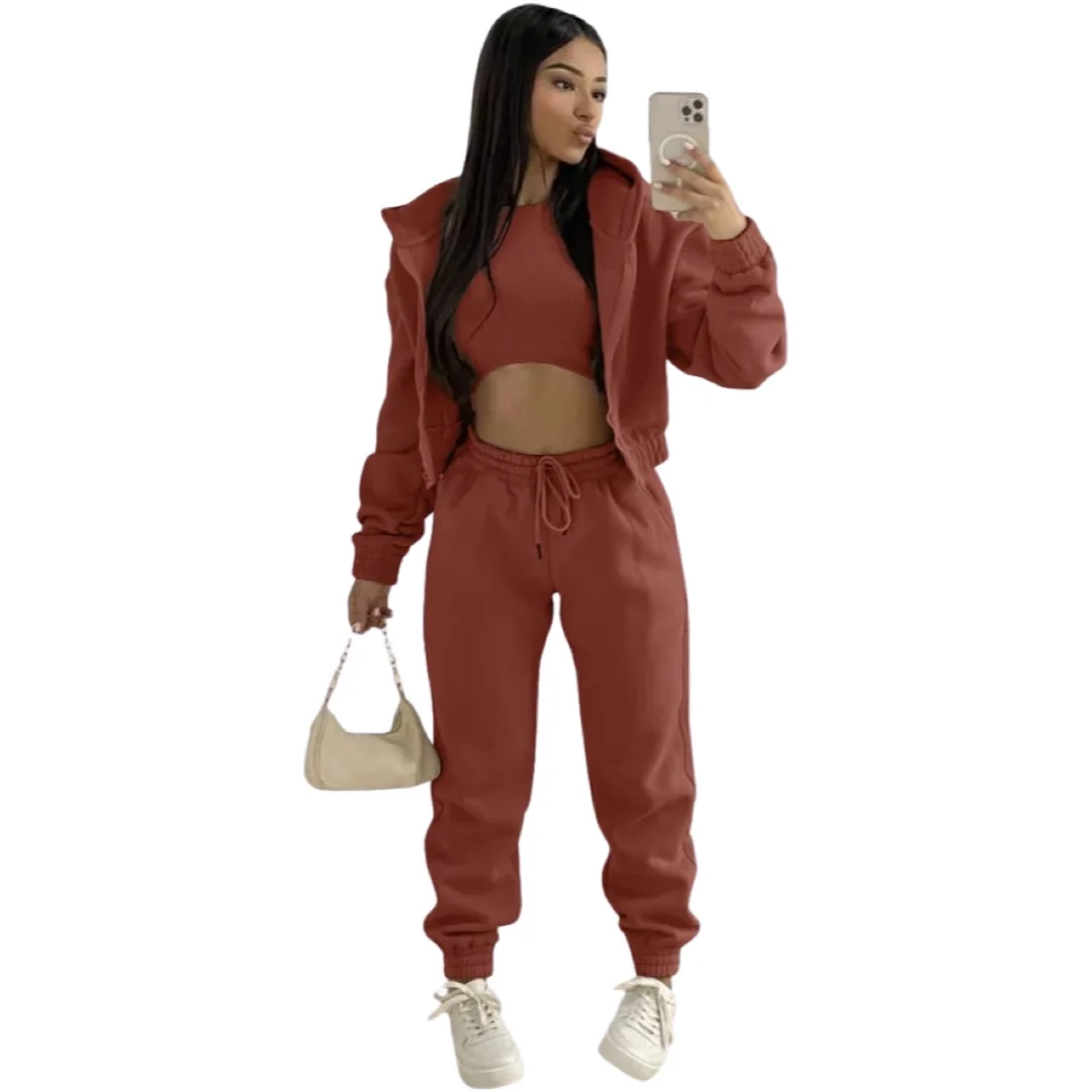 Women 2 Piece Jogging Sweat Pants Set Buy Women's Sets Tracksuits