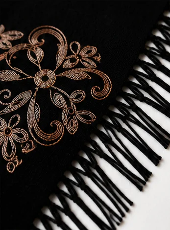 14GG Premium Embroidered Scarf thumbnail 4