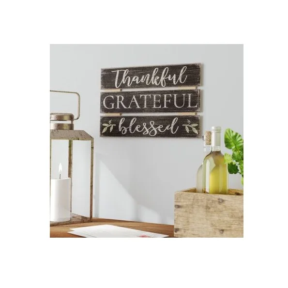 wooden Wall Decorative Signs Wood Frame Hanging Motivational Quotes