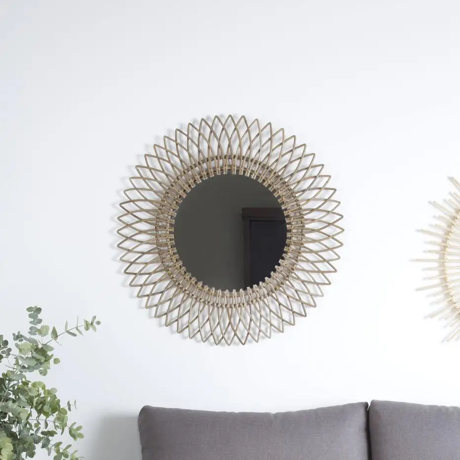 Hot Sale Rattan Wall Mirror With Unique Design From Vietnam Wholesalers ...