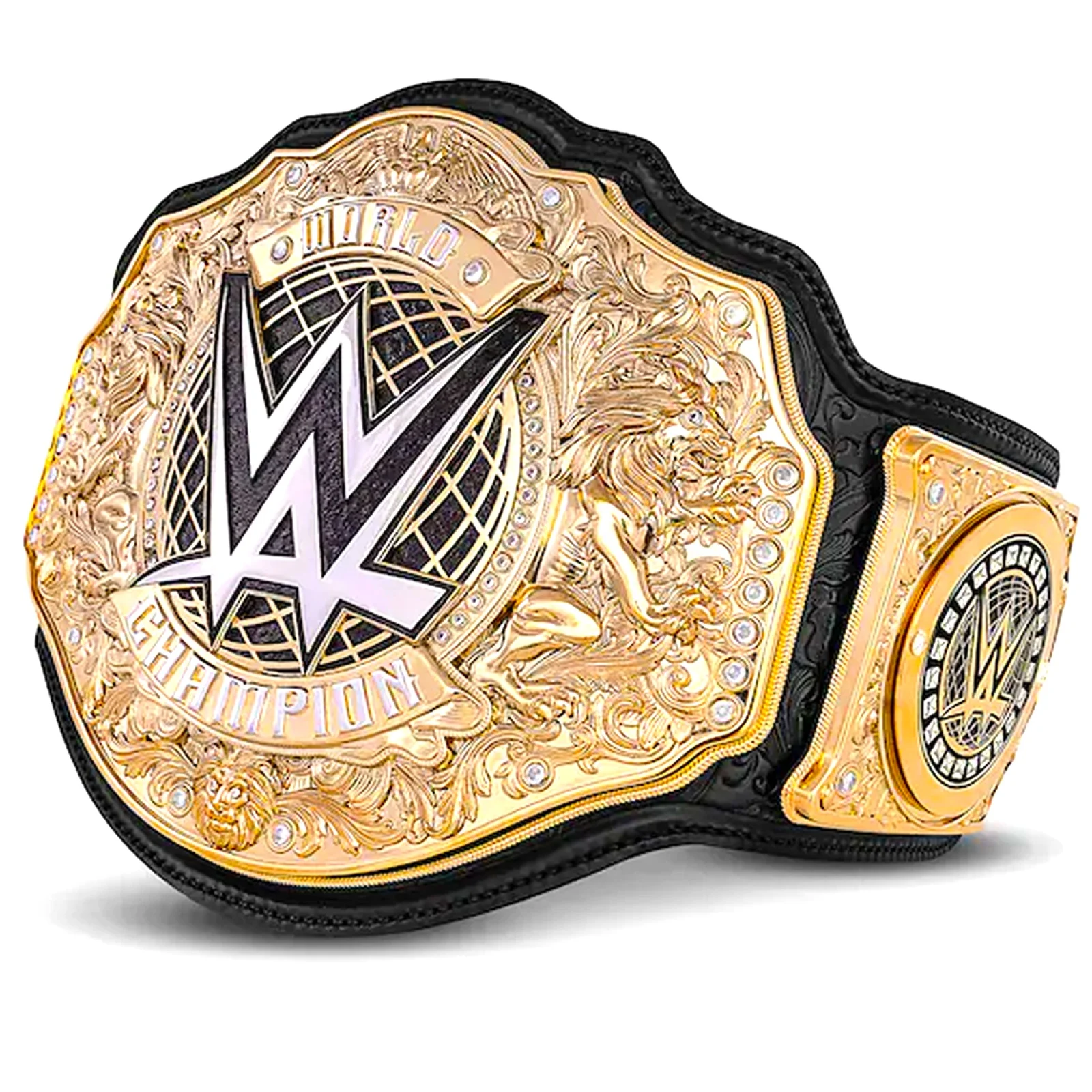 WWE World Heavyweight Championship Title Belt - Big Gold Design ...