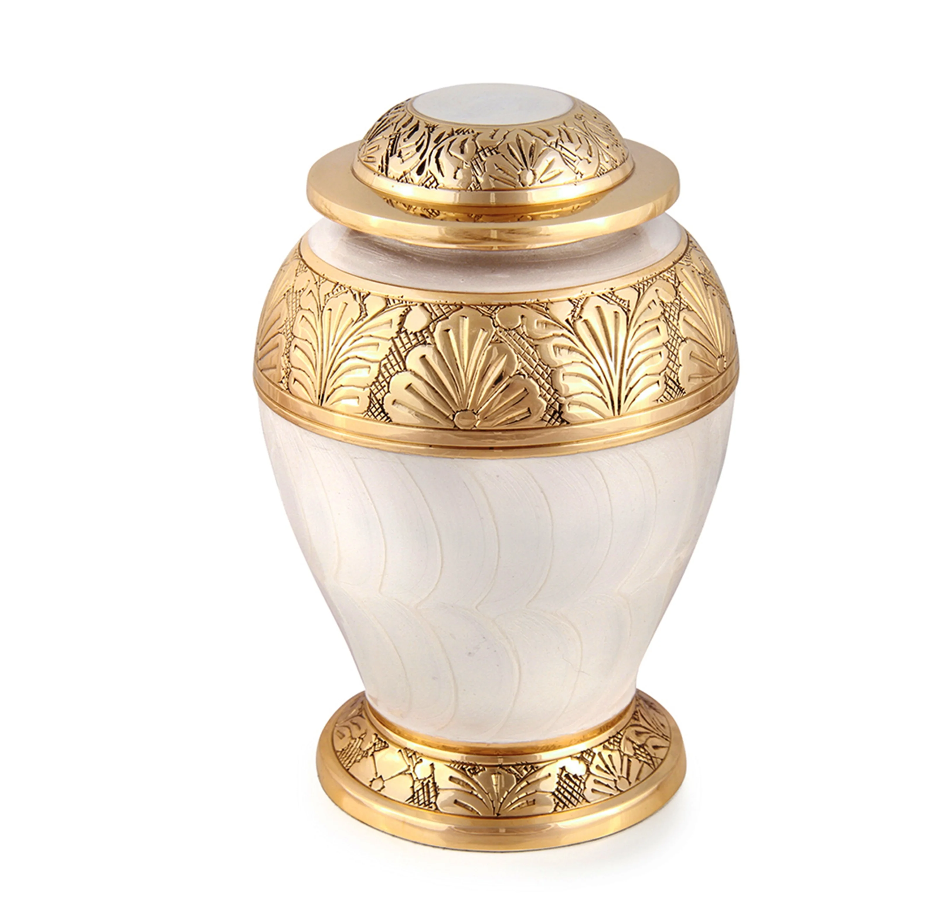 Atlas Ivory Urn Cremation Urn For Human Ashes High Quality Handicraft 