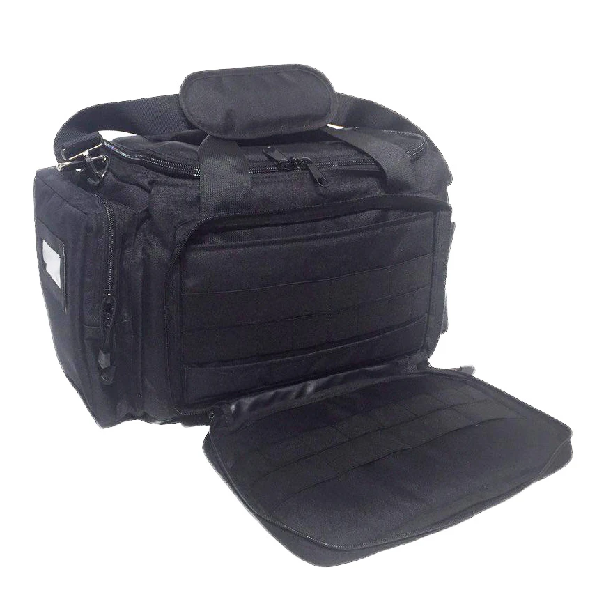 Black Large 22" Duffel Duffle Molle Tactical Gear Shoulder Strap Travel