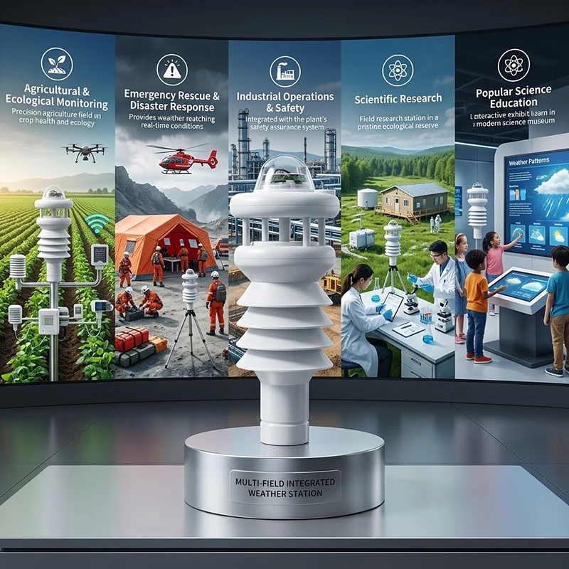 HD-AG ultrasonic weather station.