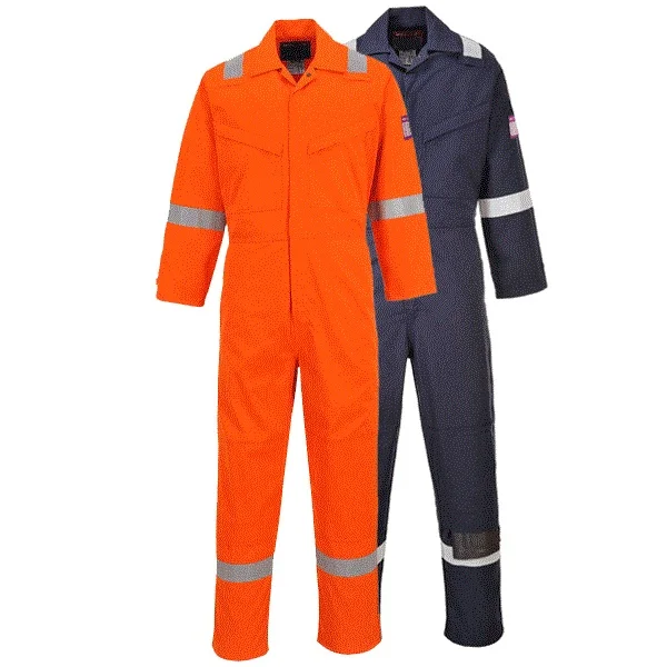 Factory Supply Red Nomex Frc Fr Flame Resistant Fire Retardant Coverall ...