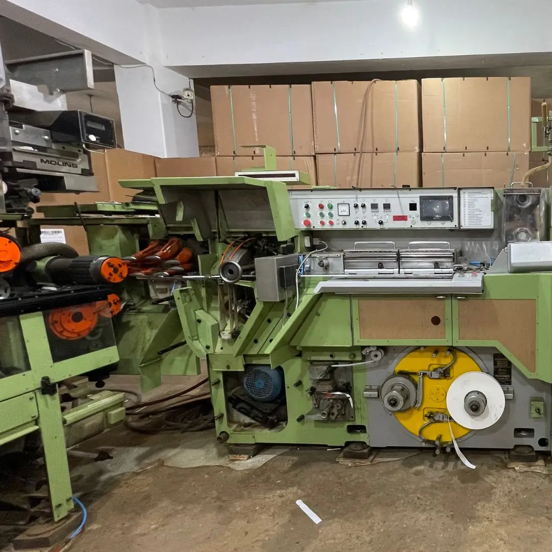 Protos 80/max80 Cigarette Making Machine With Attached Tray Filler