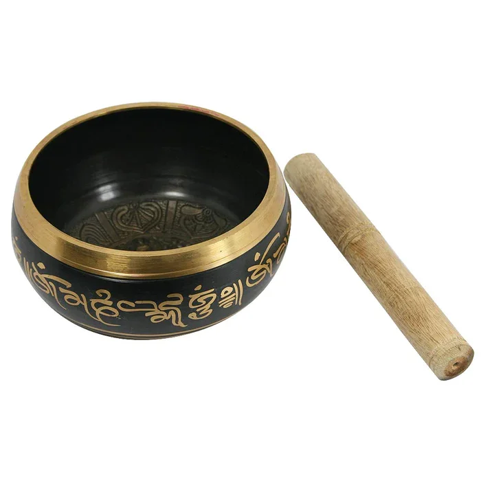 Luxury Style Singing Bowl Golden Finishing Handcrafted Musical ...