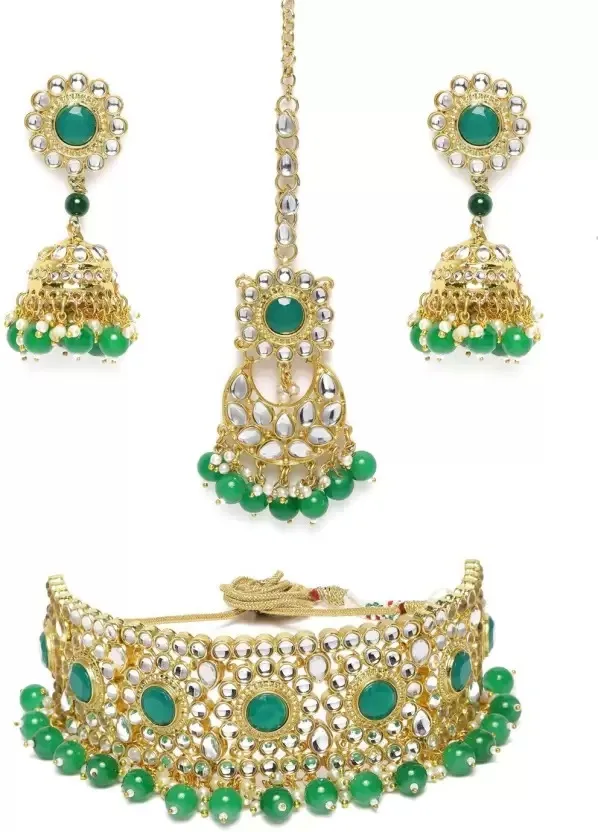 Jmc Jewellery Wholesale Indian Wedding Beautiful Jewelry Set For Women Simple Design Copper