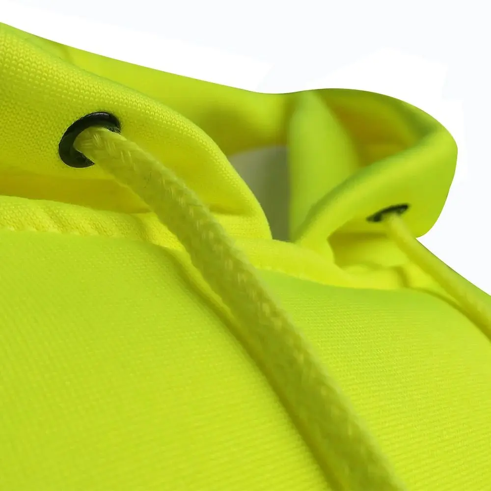 Wholesale Customized Fluorescent Yellow Two Tone Reflective Safety
