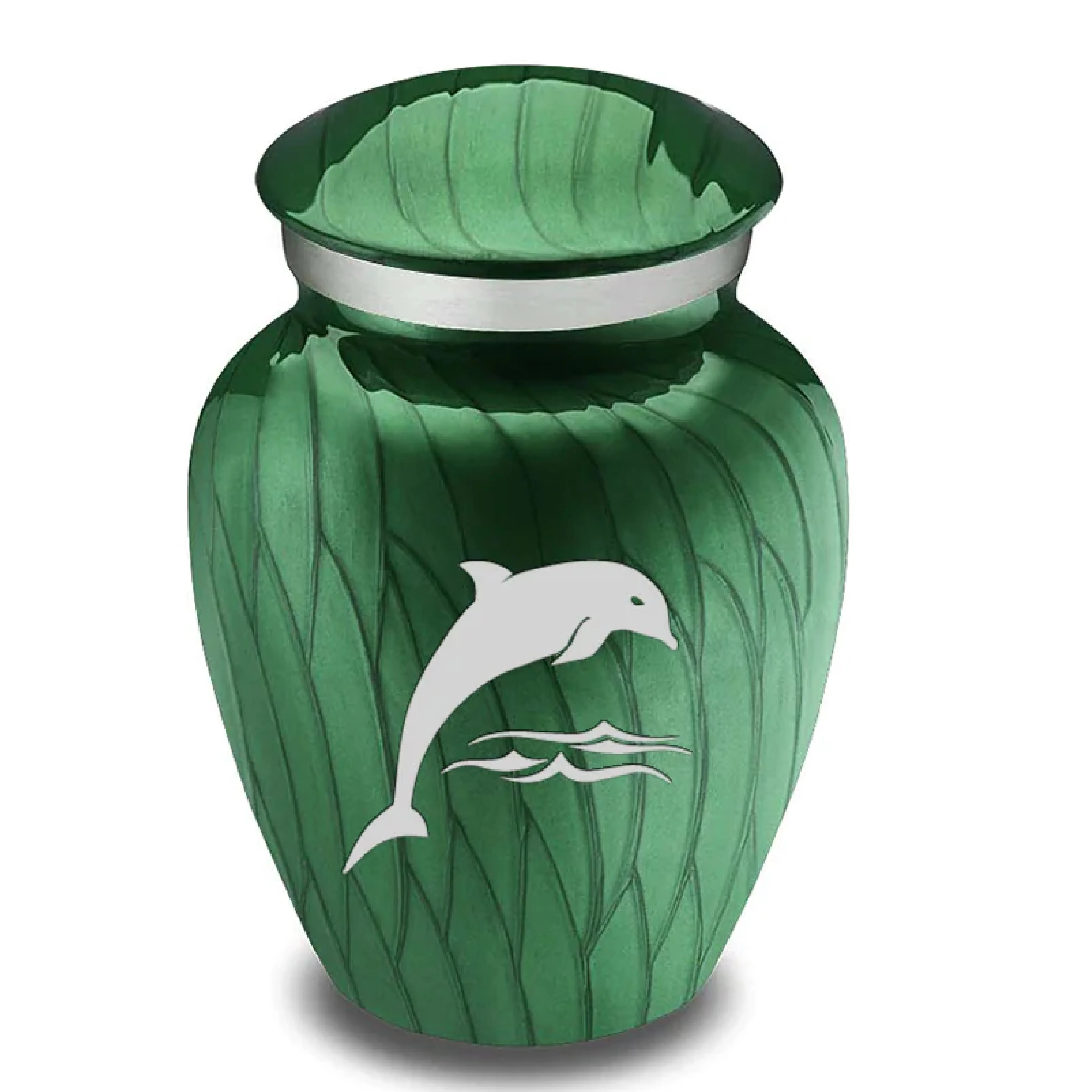 Green Embrace Keepsake Dolphin Cremation Urns High Quality Classic