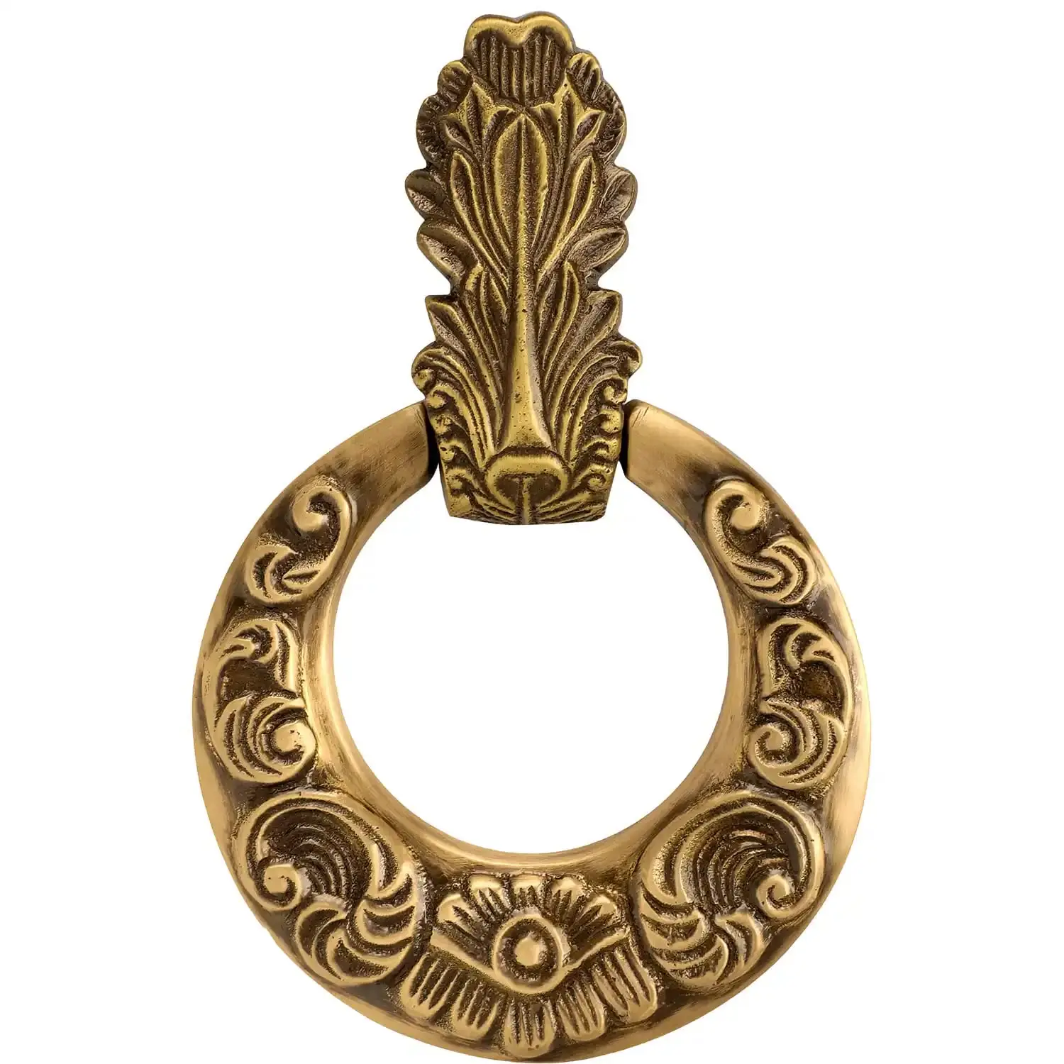 Imperial Design Brass Door Knocker Antique Finish,Modern And Durable