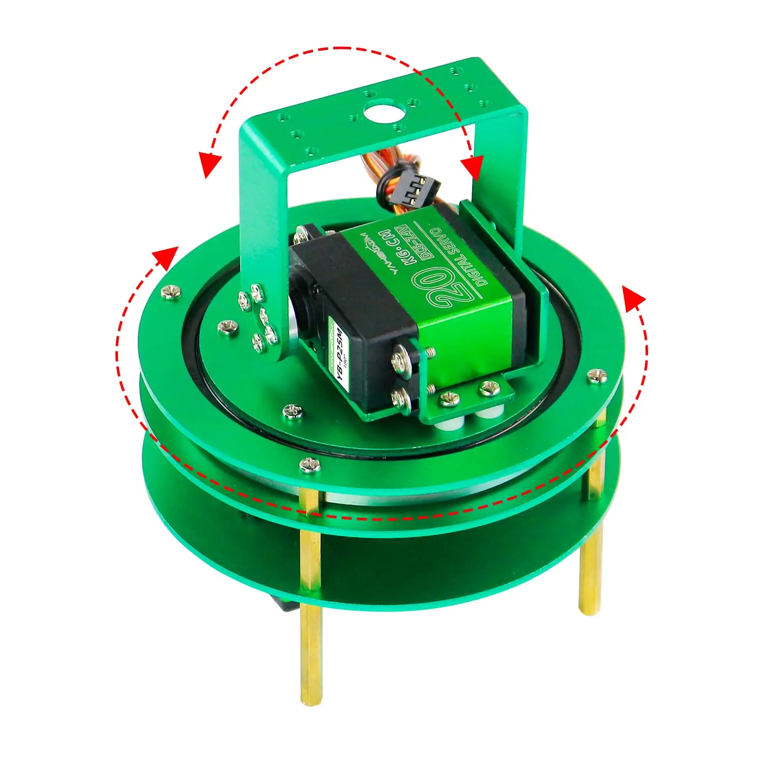 Yahboom 2-DOF Servo Pan-Tilt Kit