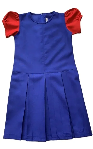 Primary Student Clothing Girls School Uniform Dress Good Quality Bulk ...