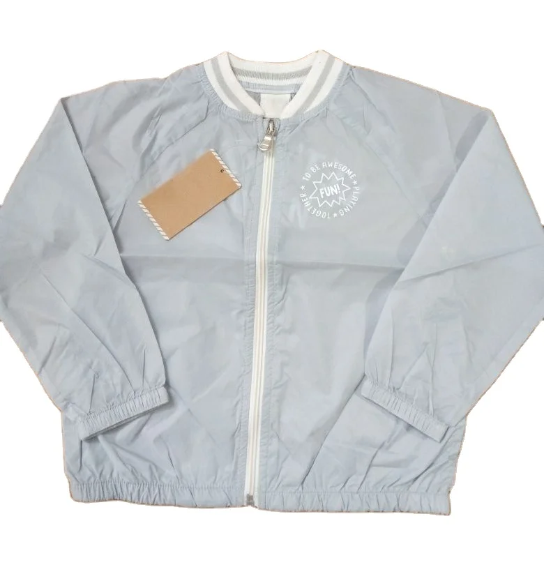 Wholesale Directly Factory Boys And Toddlers' Lightweight Water & Wind Resistant Packable Jacket
