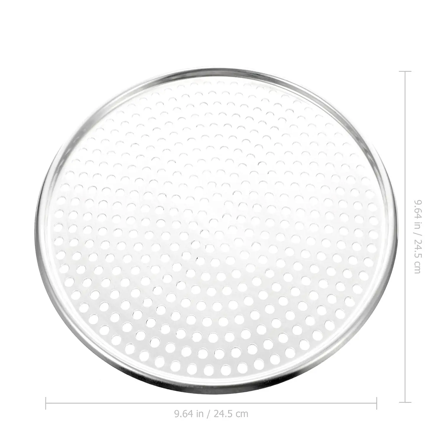 New Popular Aluminum Pizza Pan Baking Tray Home Kitchen Baking Bakeware