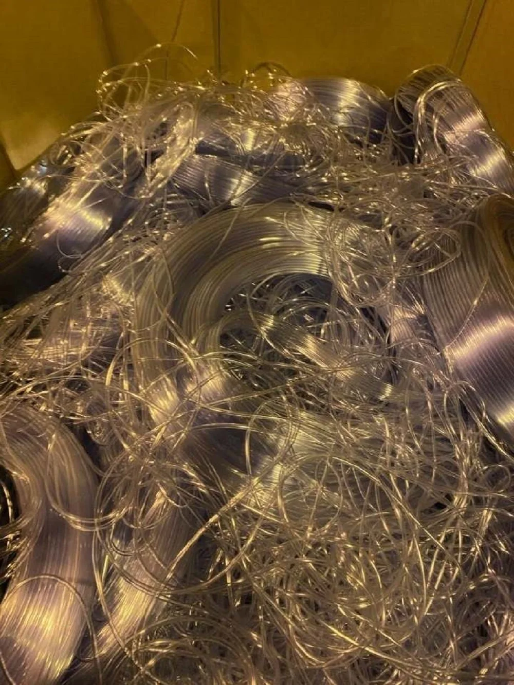 Post Industrial Pvc Scrap Flexible Soft Medical Tube And Bag Scrap