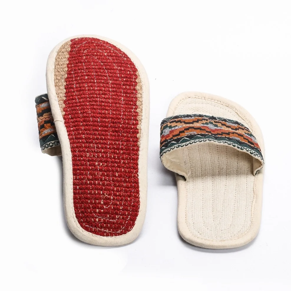 jute footbed sandals