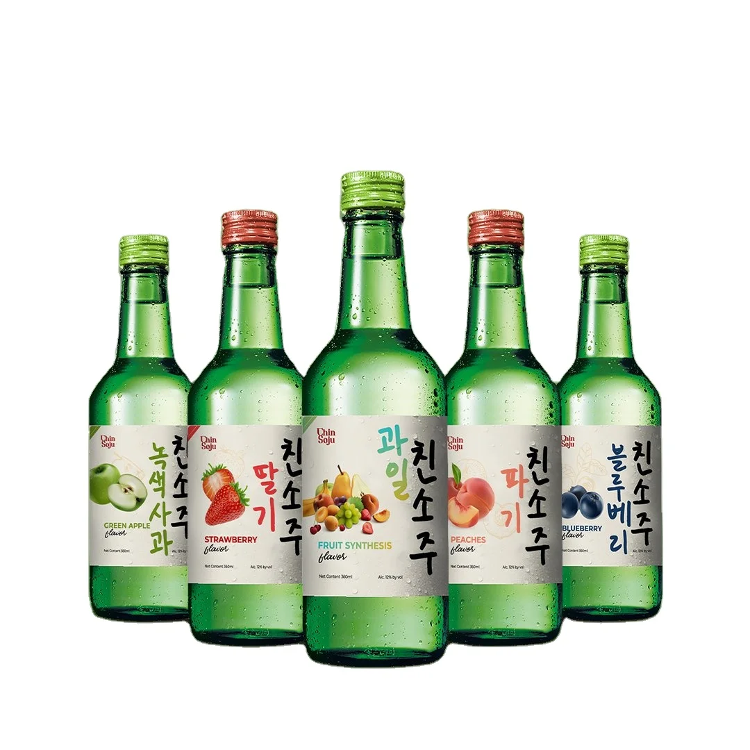 Chin Soju-soju Coreano,360ml,Fabricación De Alta Calidad,Precio Barato ...