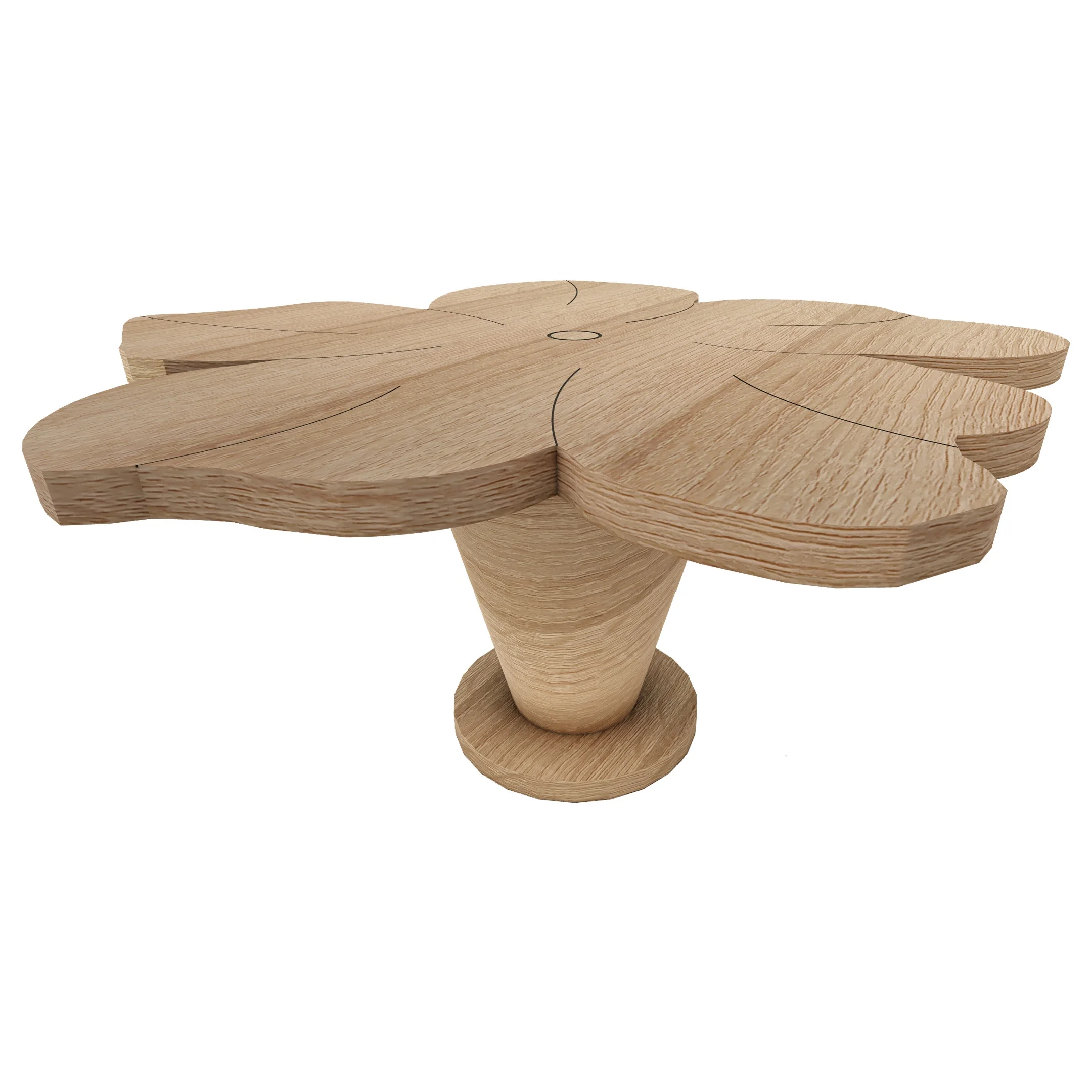 Solid Teak Wood Console Table Modern Design For Indoor And Outdoor Home