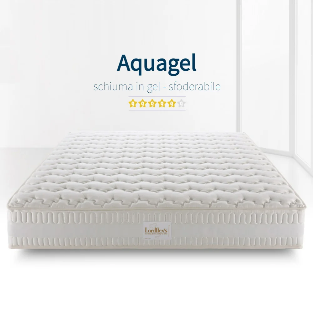 Aquagel 120x200 Premium Quality Waterform Mattress Made In Italy Gel