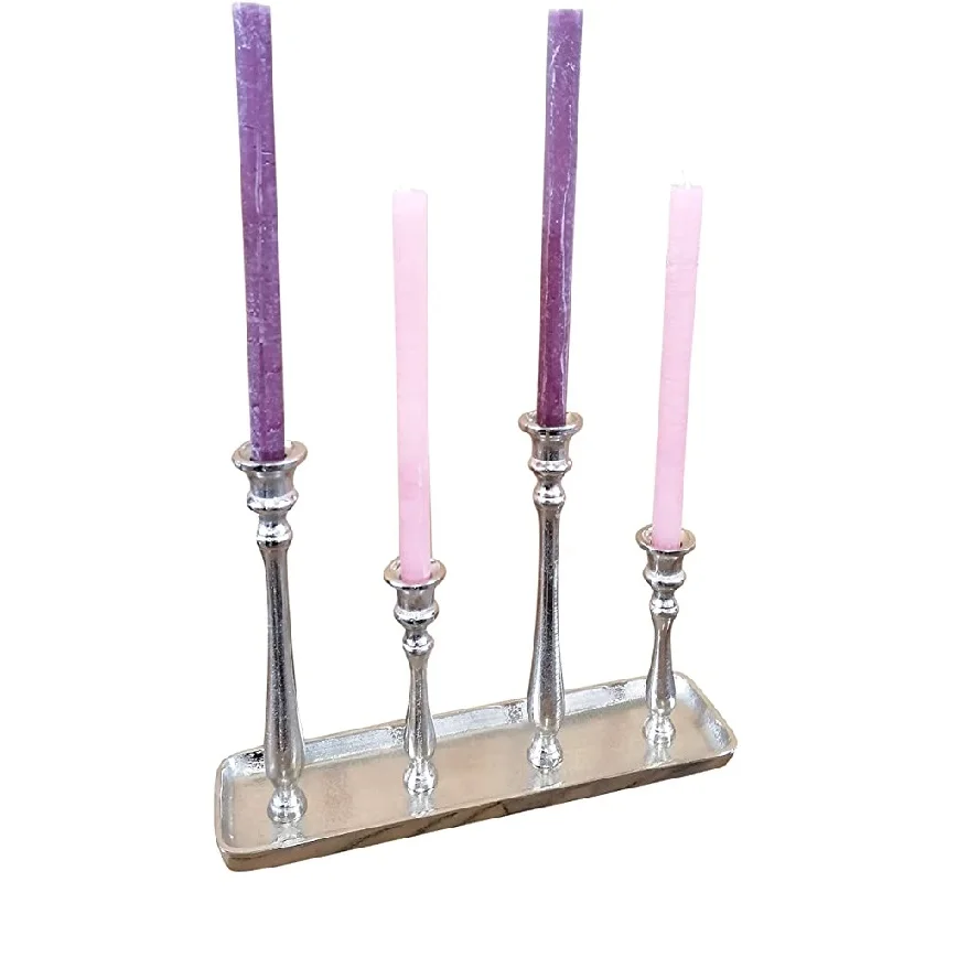 Most Expensive Design Aluminum T Light Candle Holder With Deer & X Mas