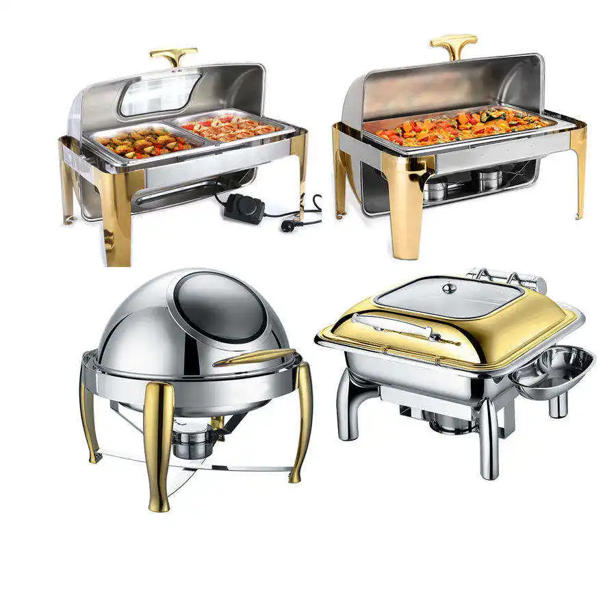 Chef Chafing Dish Buffet Set Chafers And Buffet Warmers Sets Food