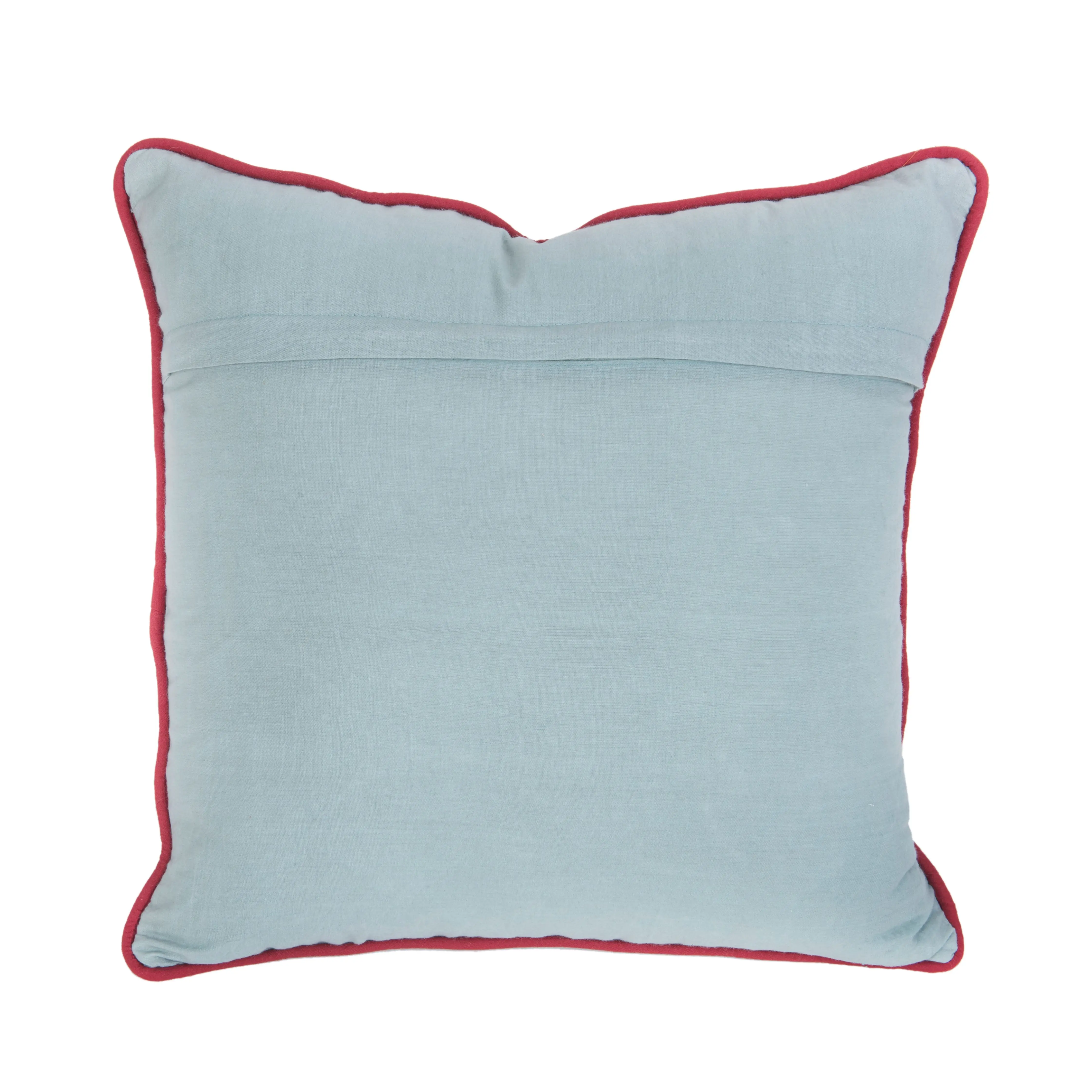 Handmade New Design Cushion Cover With Velvet Embroidery Cushion Cover Made In India Products At