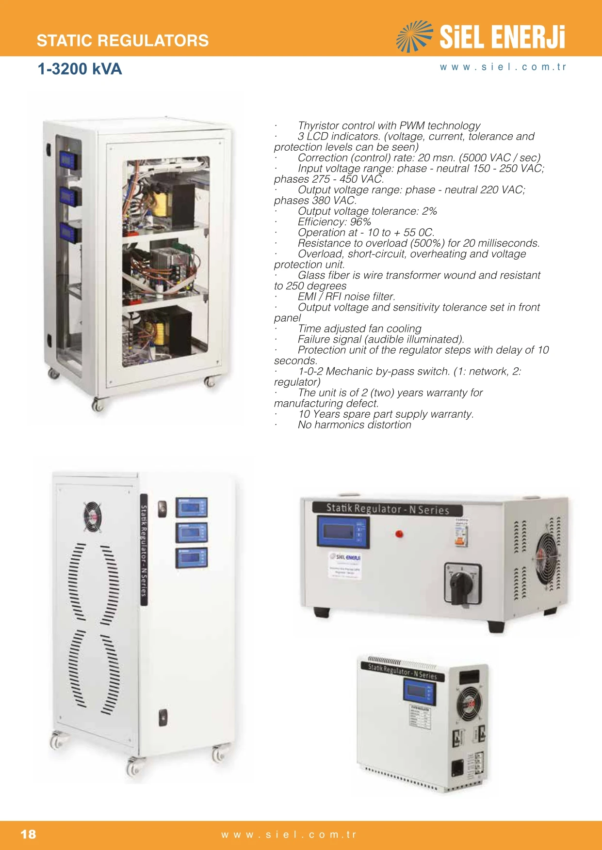 Voltage Regulator/stabilizer 3 Phase 150kva Static Stabilizer High