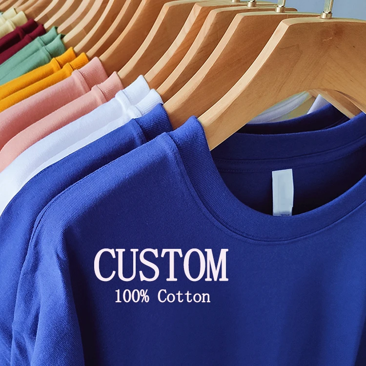 Mens Boxy Fit Vintage 100 Cotton T Shirt Printing,Oem Green Custom Tee