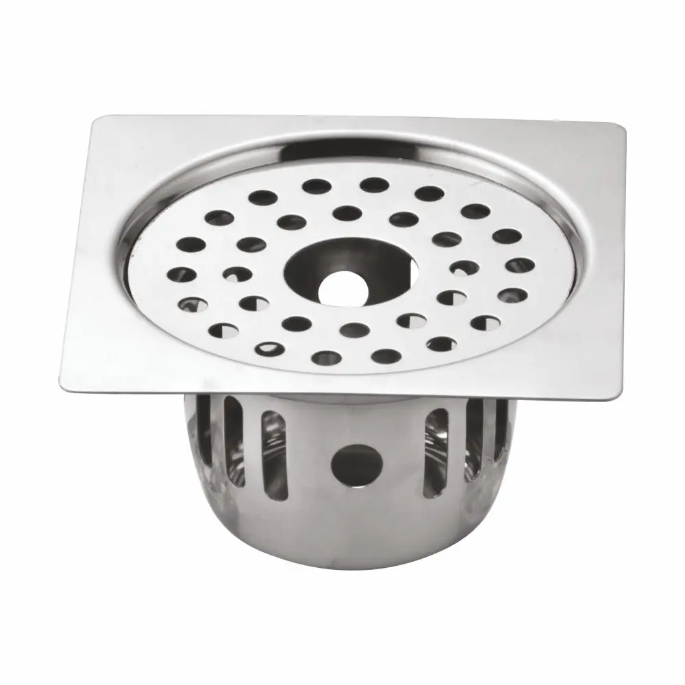 Cockroach Bathroom Sewer Floor Trap Drain Square Gypsy (with Lock System) 127 Mm At Latest