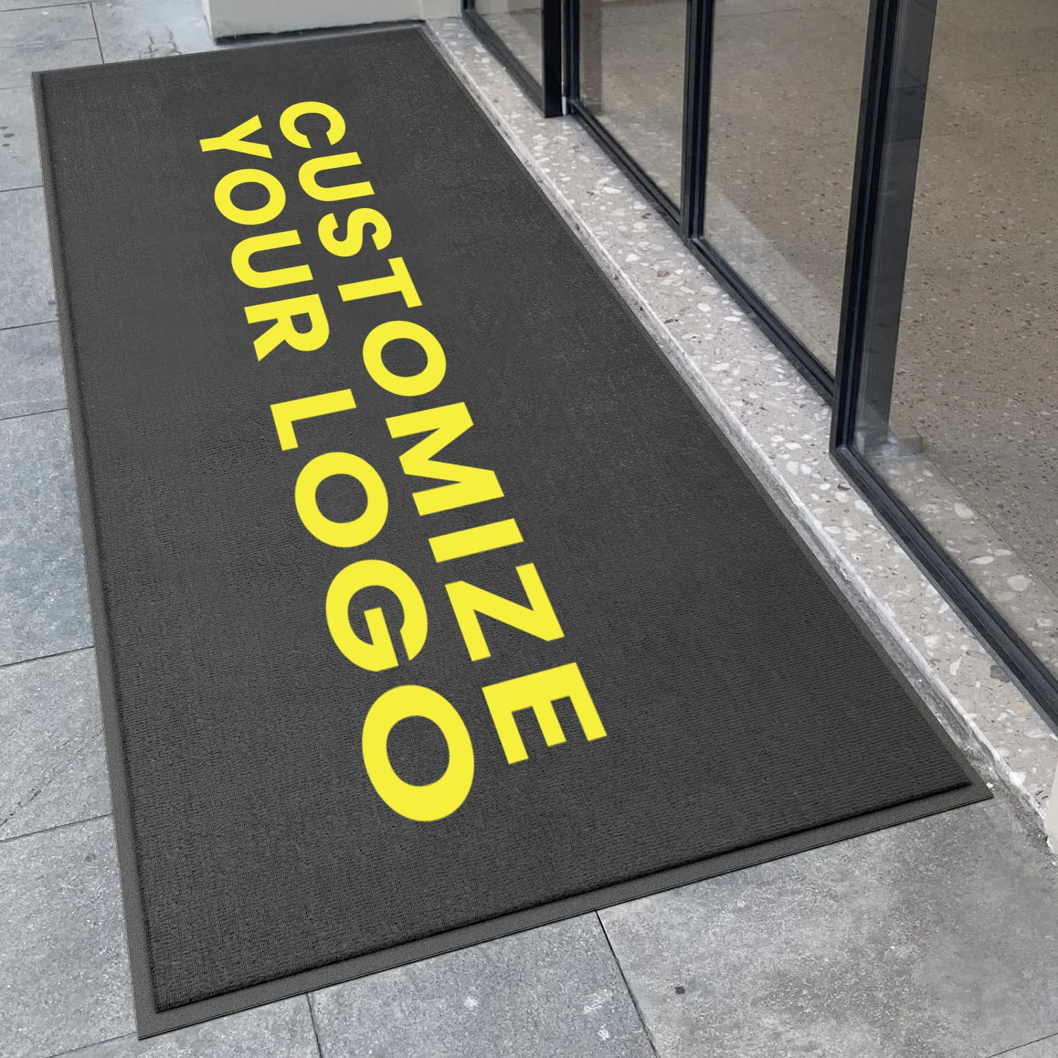 Custom Commercial Door Mats Antislip Entryway Carpets Personalized Logo Thick Indoor Outdoor
