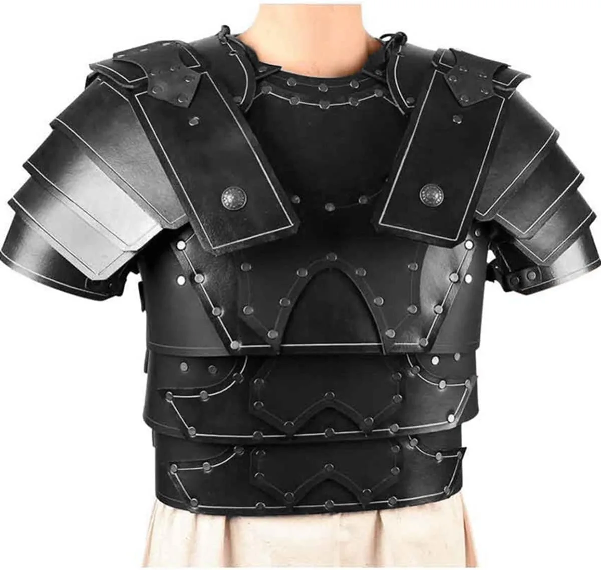 Armor Roman Greek Muscle Armour Jacket With Shoulder & Medieval Muscle ...