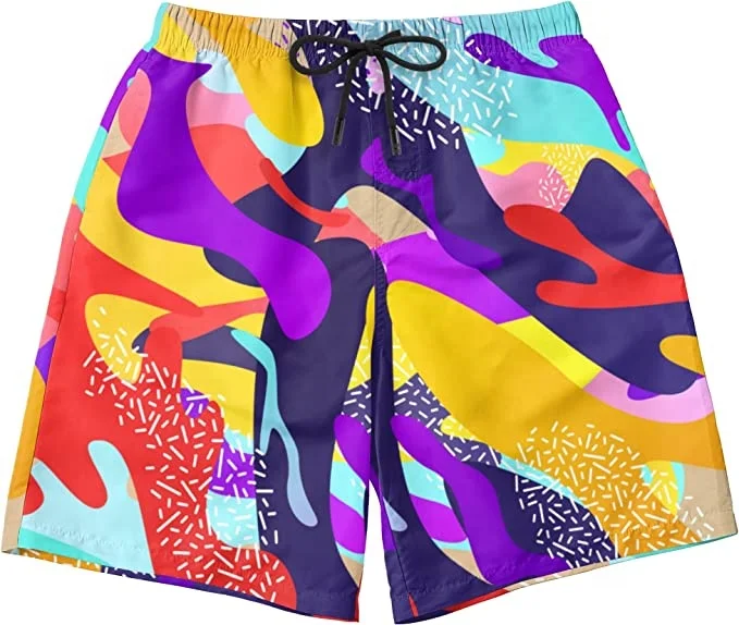 Custom Dissolving Swim Shorts For Men Bachelor Party Stag Do Prank Joke