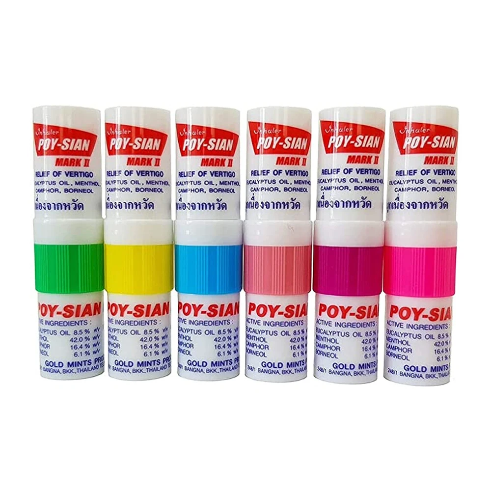 Poy Sian Inhale 2 In 1 Refreshing And Aroma Oil Stick Original Thai ...