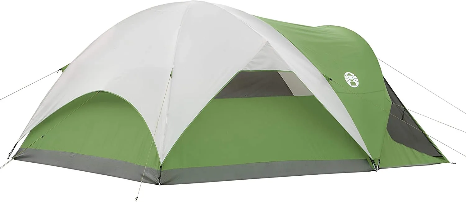 Red Canyon 8person Camping Tent,Weatherproof Family Tent Includes Room
