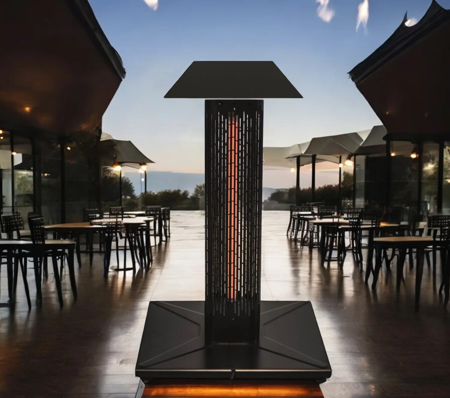 Electric Patio Heater, 1500W, 1500 W, Metal - detail 6