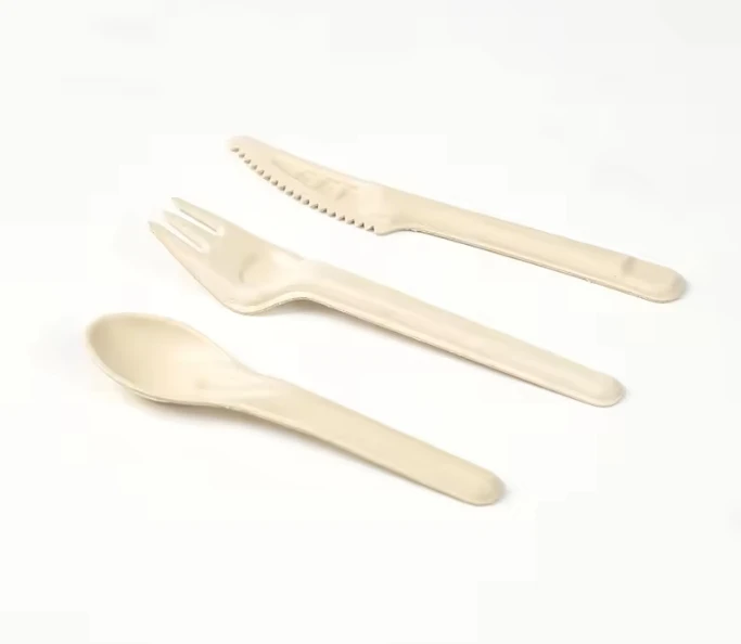 Biodegradable Bagasse Cutlery Natural Bio-compostable Cutlery ...