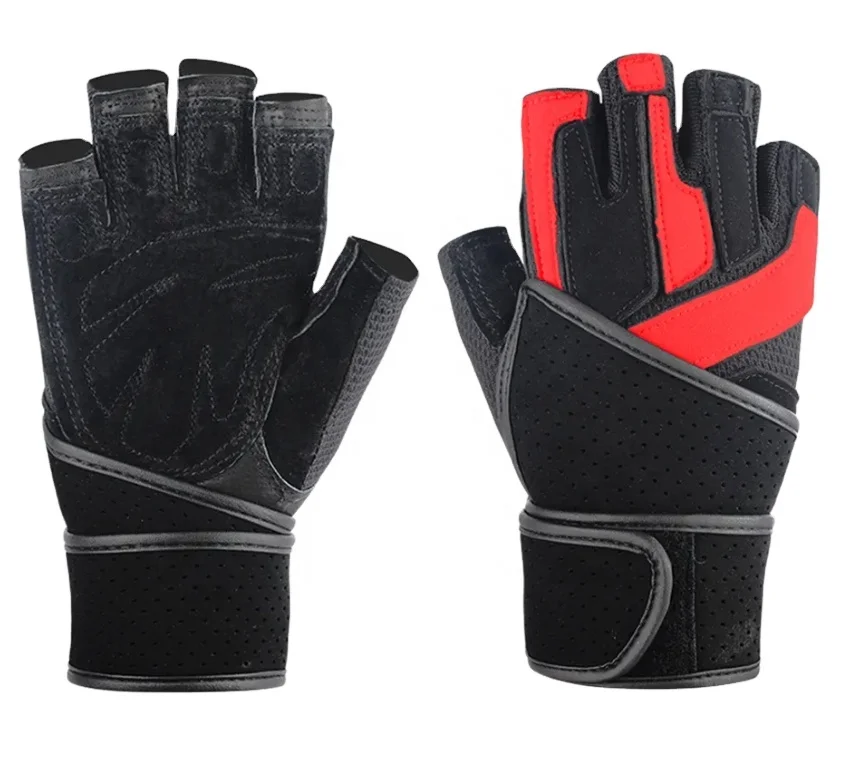 New Wholesale High Quality Weight Lifting Glove Fitness Sport Gym