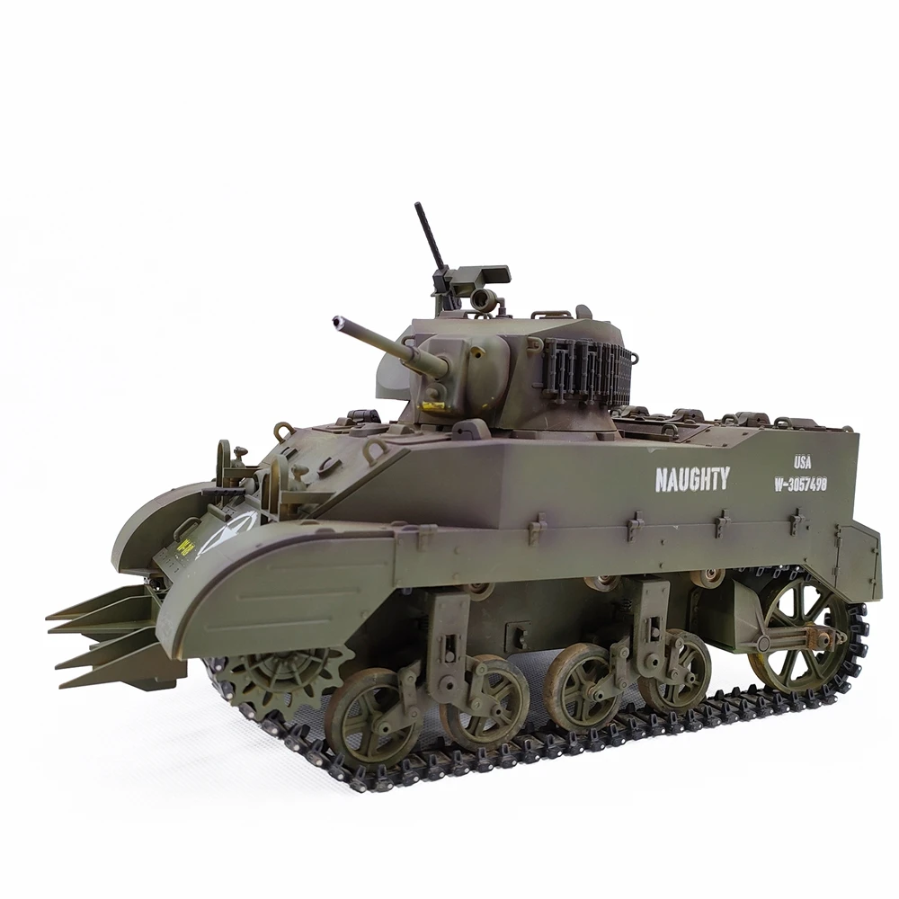 COOLBANK 1/16 RC M5 スチュアート 軽戦車 迷彩仕様 COOLBANK 1/16 RC M5 スチュアート 軽戦車 迷彩仕様 Coolbank M5A1 1
