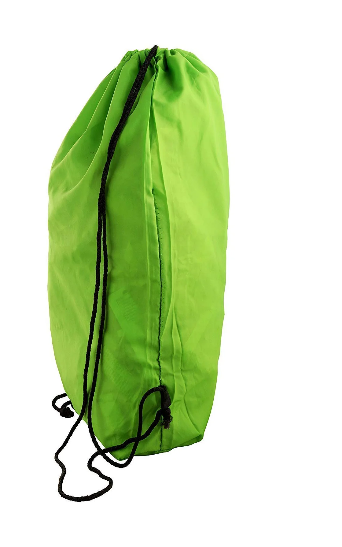 Any Color Plain Multipurpose Drawstring Bag For Gym Travel Kids Light