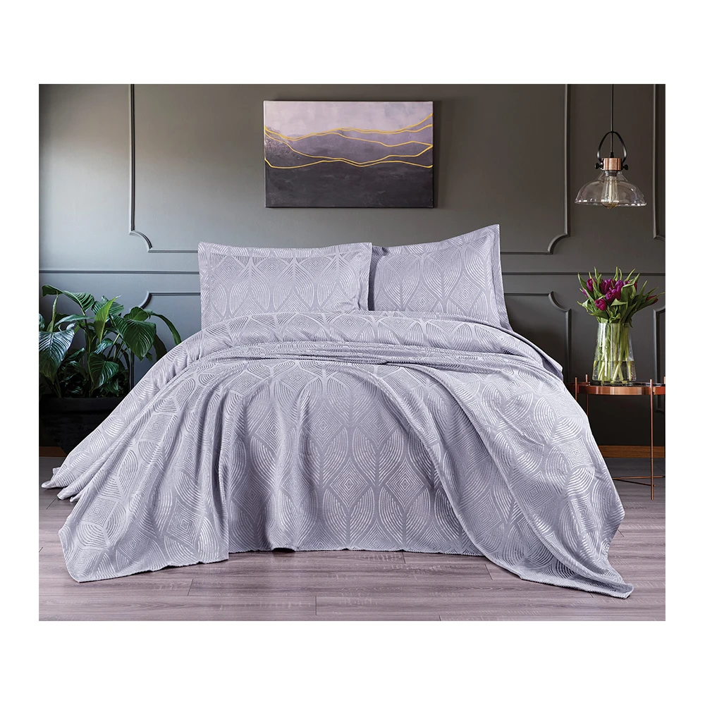 Luxury Bed Cover Carlotta Maldives Set Oem High Quality Bedspread