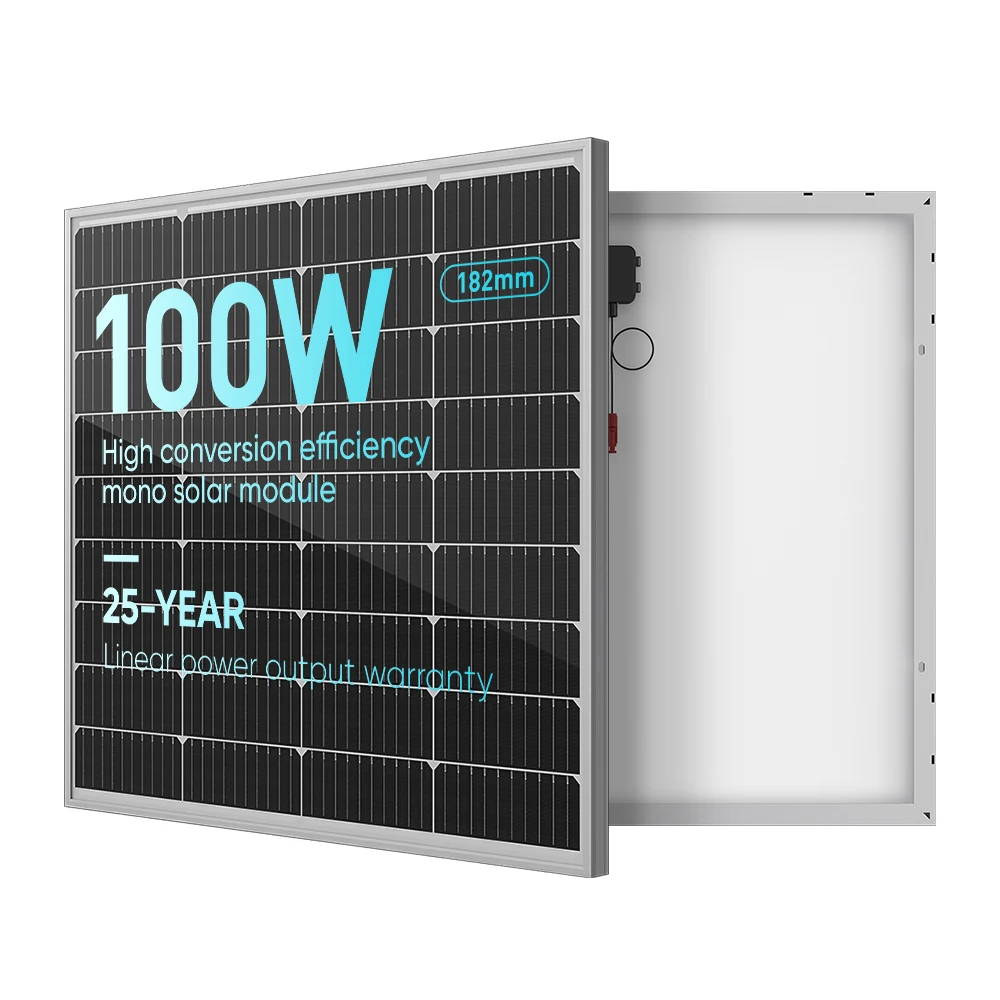 Side-by-side comparison of rigid TOPCon panel and flexible CIGS panel on curved RV roof