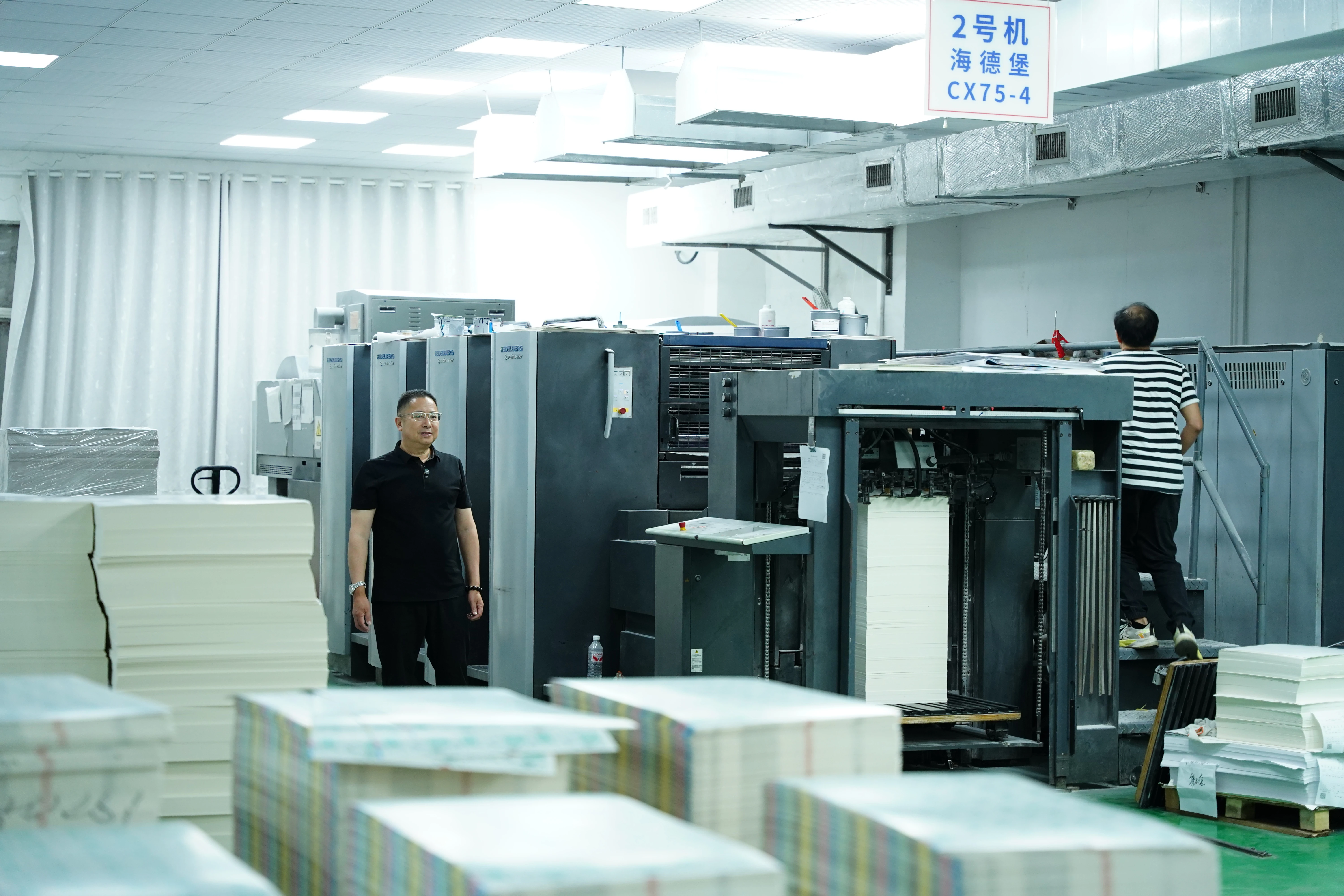 Heidelberg CX75-4 Printing Press